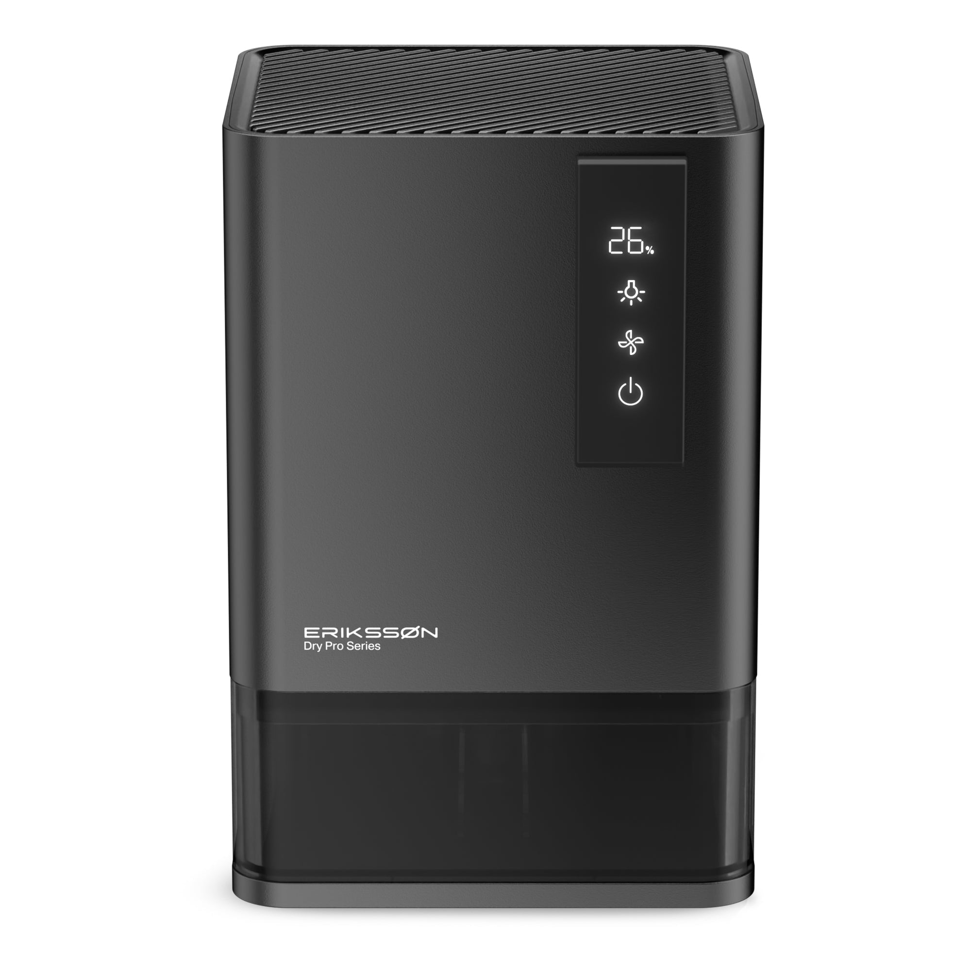 Erikssøn Luchtontvochtiger Dry Pro Series - Tot 1.2 Liter / dag - Zwart - Erikssøn