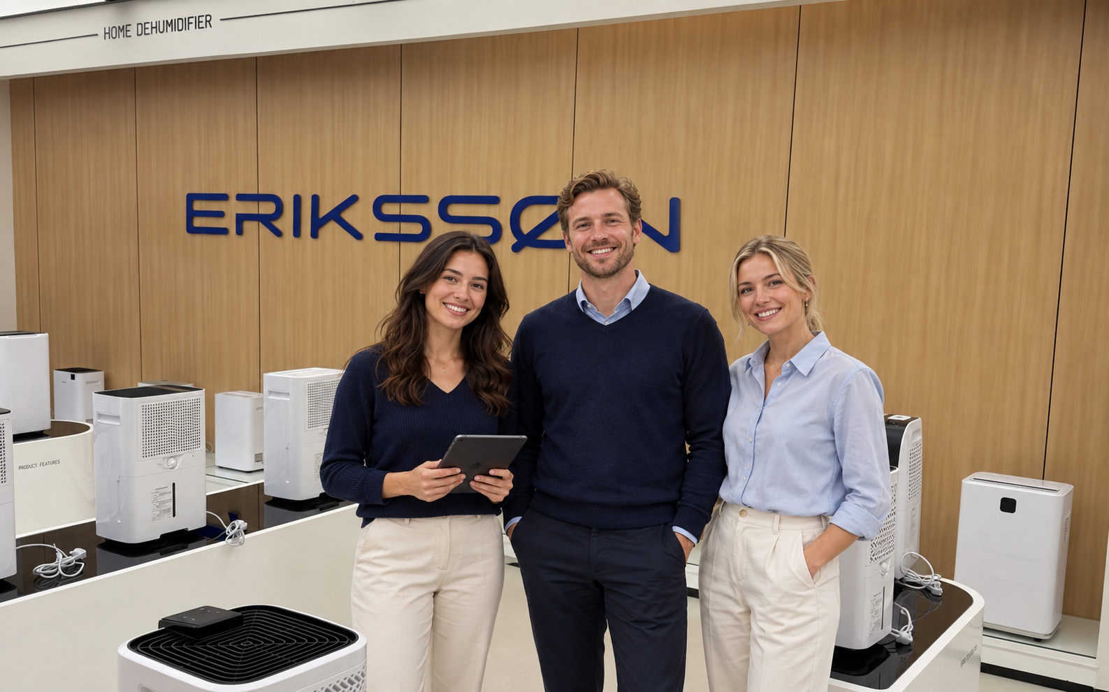 Klantenservice in de Erikssøn showroom
