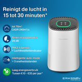 Erikssøn Luchtreiniger Air Pure Elite - 240 m3/u - Wit - Erikssøn